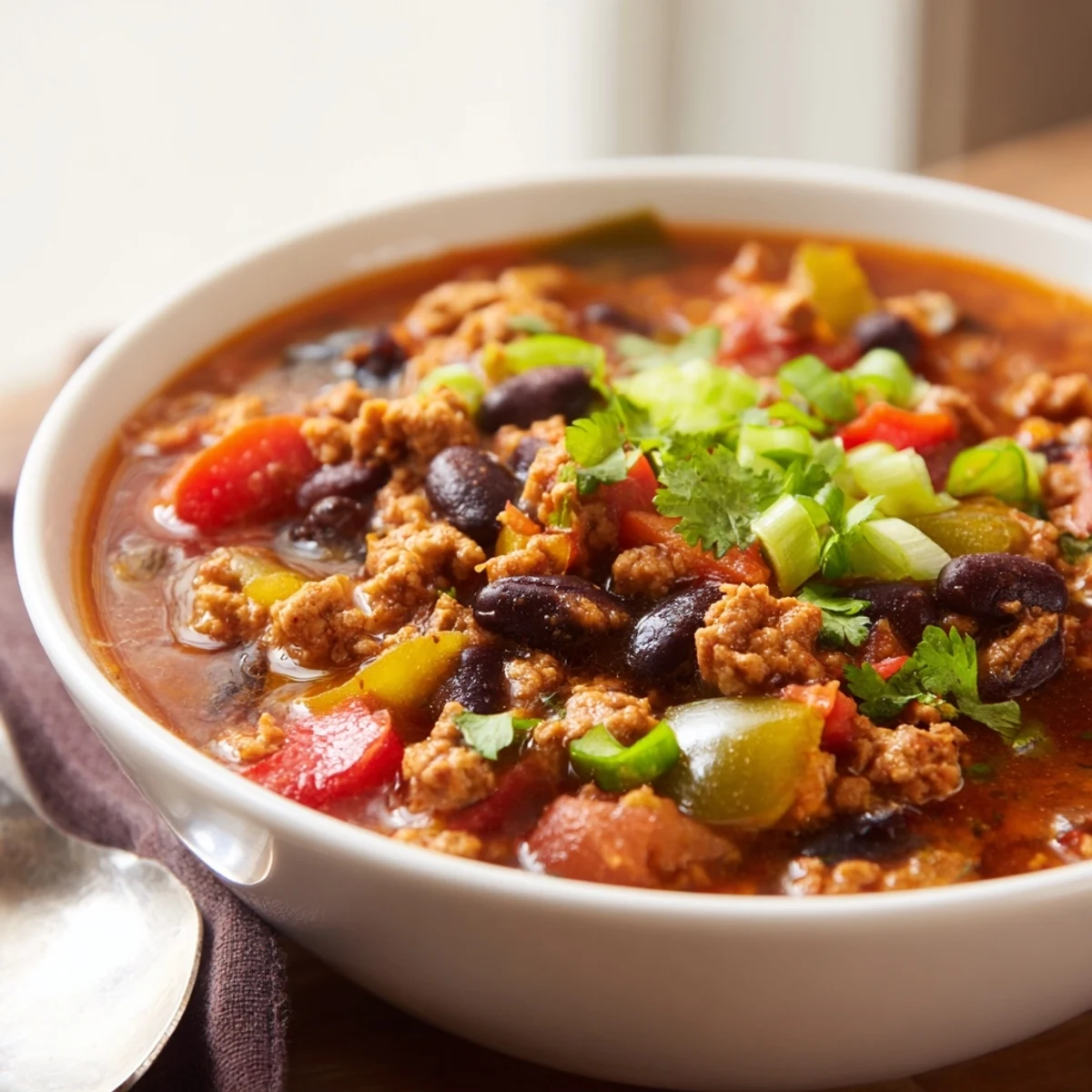 Hearty Turkey Chili