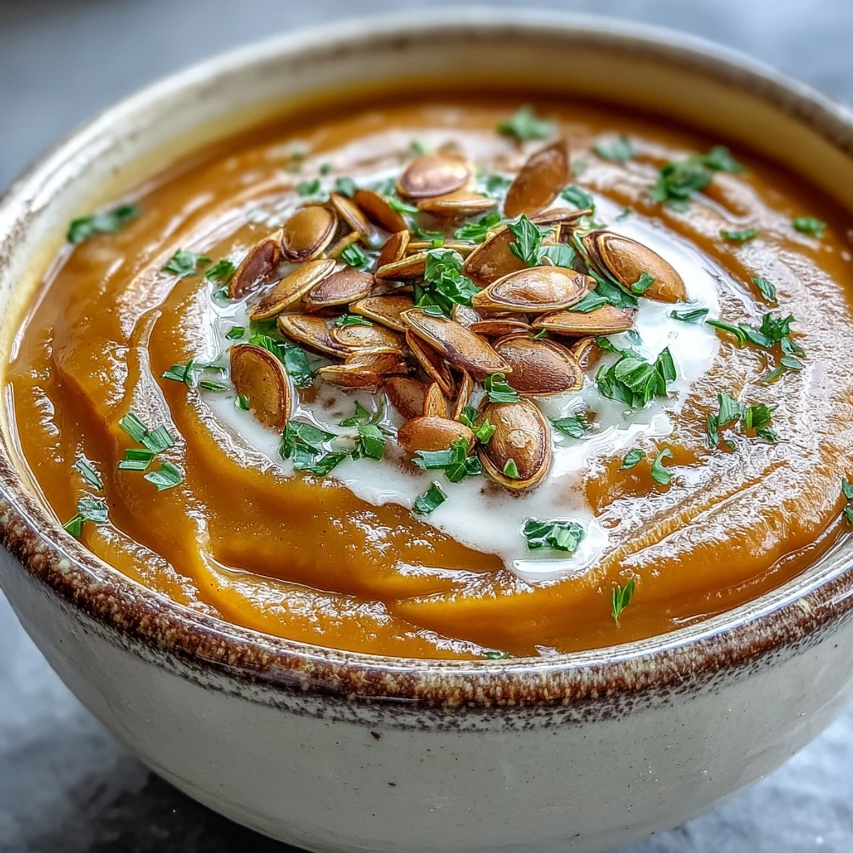 Roasted acorn squash halves and chopped vegetables on a baking sheet, ready to make velvety soup.