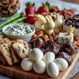 Spring Charcuterie Easter Basket