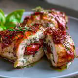 Caprese Stuffed Chicken Breast