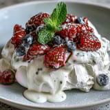 Pavlova Fresh Berries Cream