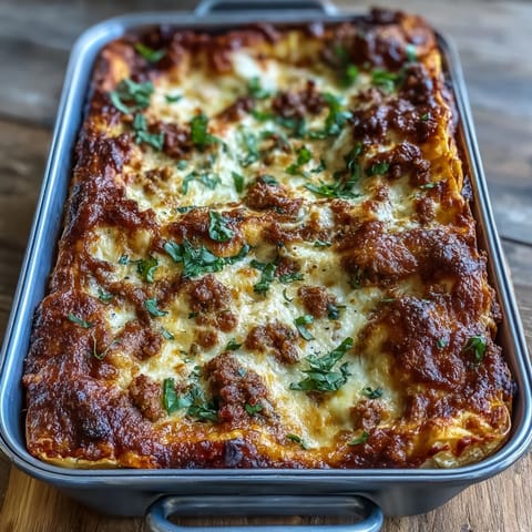 Sliced into hearty portions, Worlds Best Lasagna reveals tender noodles, meaty sauce, and melted cheese.