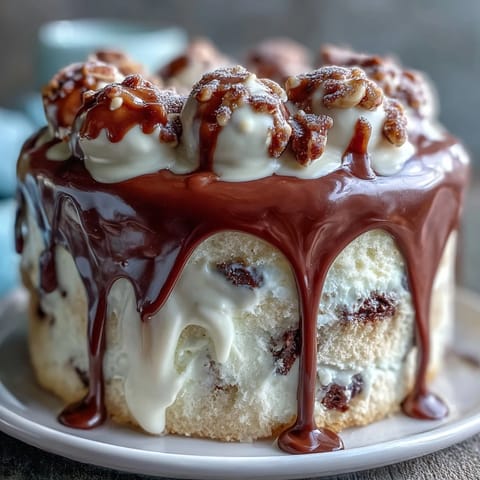 Graduation cake with white chocolate drip and gold balloon decorations, perfect for celebrating a milestone achievement.