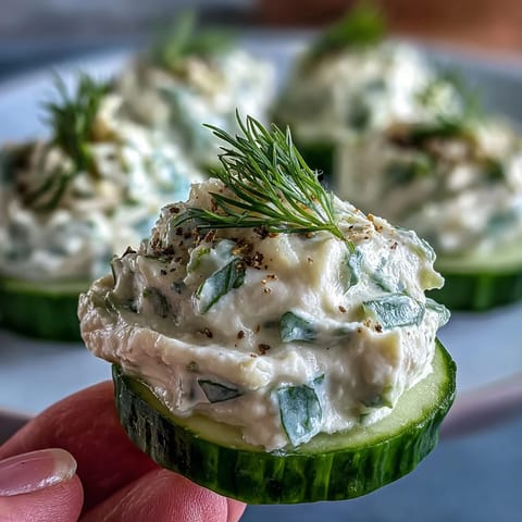Derby Day Benedictine Cucumber Canapés