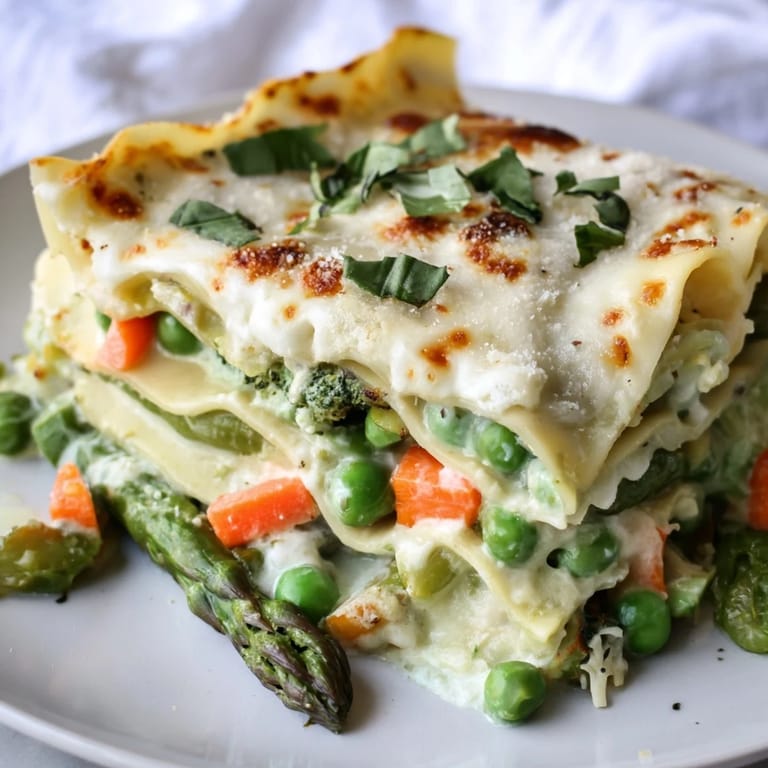 Served hot on a ceramic dish, this Italian-American main dish is perfect for spring dinners.